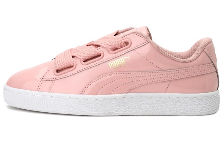 PUMA Basket Heart Patent Pink