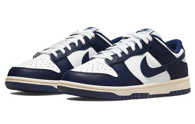 Nike Dunk Low "Midnight Navy and White"