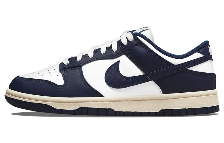 Nike Dunk Low "Midnight Navy and White"