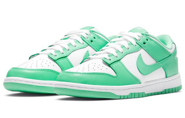 Nike Dunk Low green glow