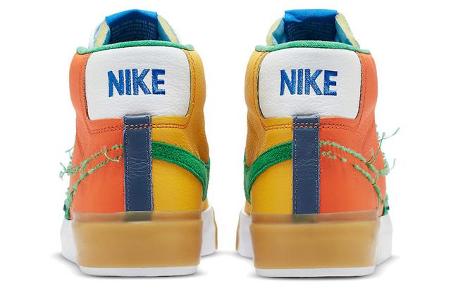 Nike Blazer mid edge l "safety orange"