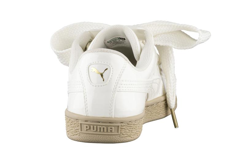 PUMA Basket Heart Marshmallow