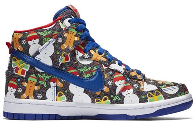 CONCEPTS x Nike Dunk SB Ugly Christmas Sweater GS 2017