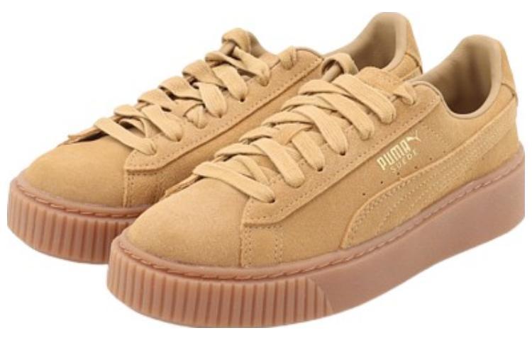 PUMA Suede Platform Core Oatmeal