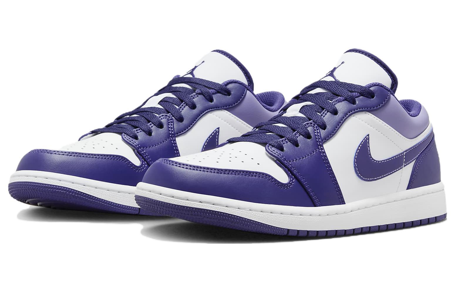 Jordan Air Jordan 1 Low Covered In Purple Tones