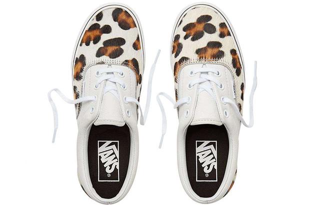 Vans Era Calf Hair Leopard White