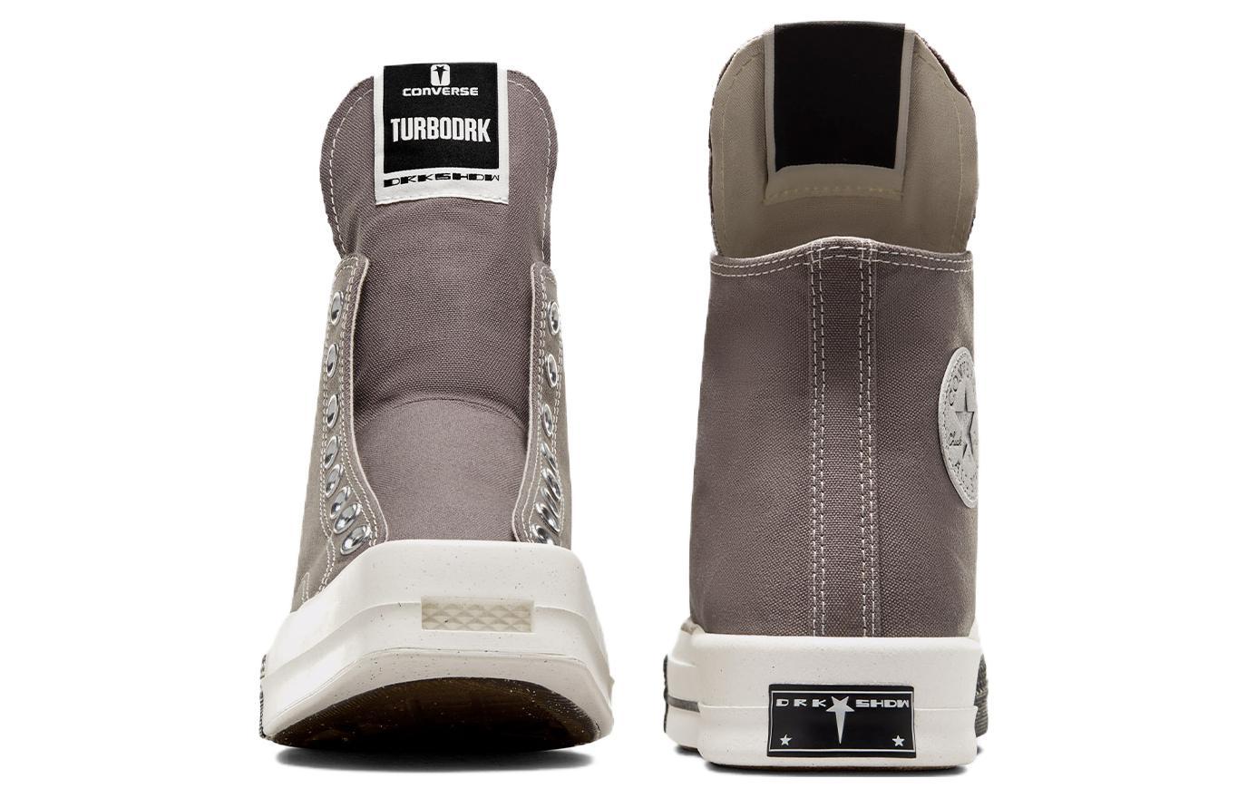 Rick Owens DRKSHDW x Converse 1970s TURBODRK Chuck 70 Laceless