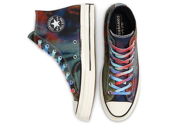 Converse Tie Plaid Taylor All Star 1970s