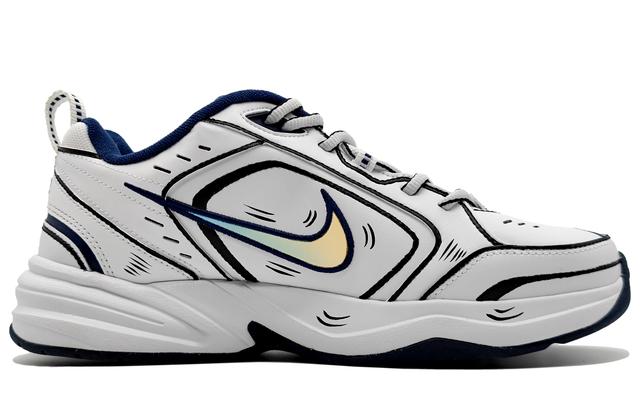 Nike Air Monarch 4 White Navy