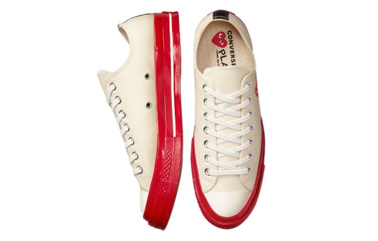 Comme des Garons PLAY x Converse Chuck Taylor All Star 1970s OX