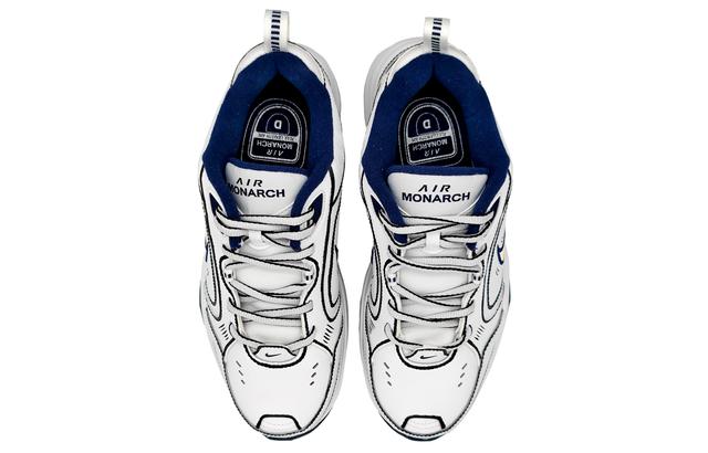 Nike Air Monarch 4 White Navy