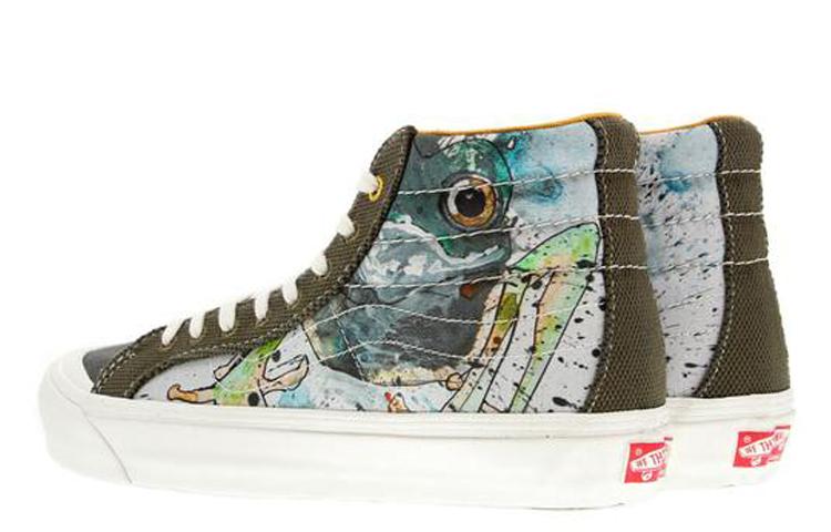 Ralph Steadman x Vans Vault Frog OG SK8 Hi