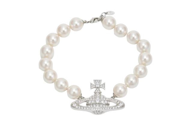 Vivienne Westwood Neysa Pearl Choker logo