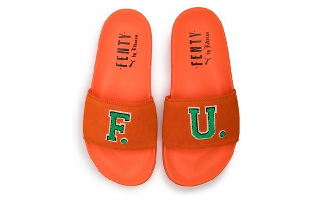 Puma Leadcat Slide Rihanna Fenty FU Orange