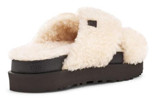 UGG Fuzz Sugar Cross Slide