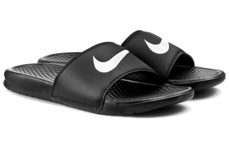 Nike Benassi Swoosh black white