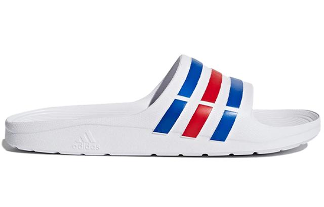 adidas Duramo Sl Slide White Blue Red