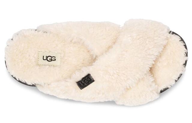 UGG Fuzz Sugar Cross Slide