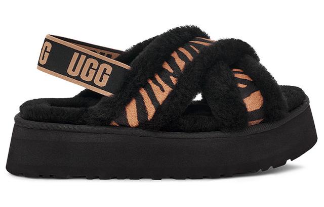 UGG DISCO Cross Slide Tiger Print