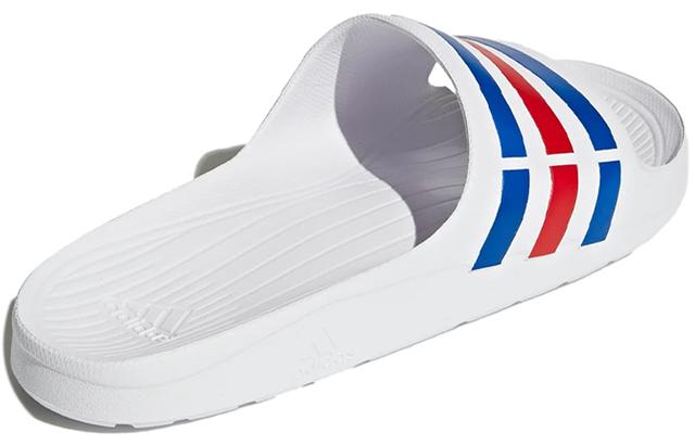 adidas Duramo Sl Slide White Blue Red