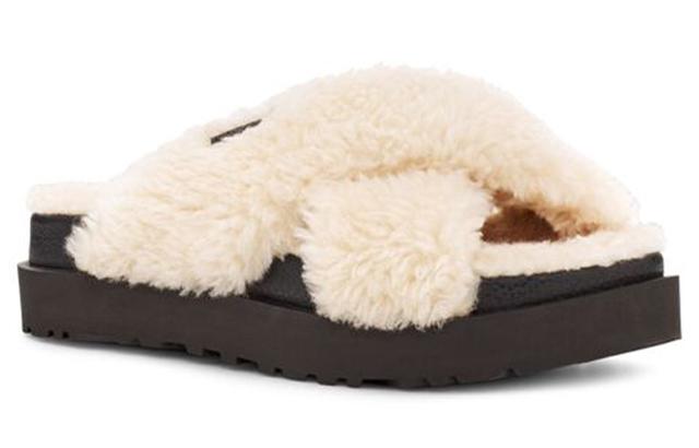 UGG Fuzz Sugar Cross Slide