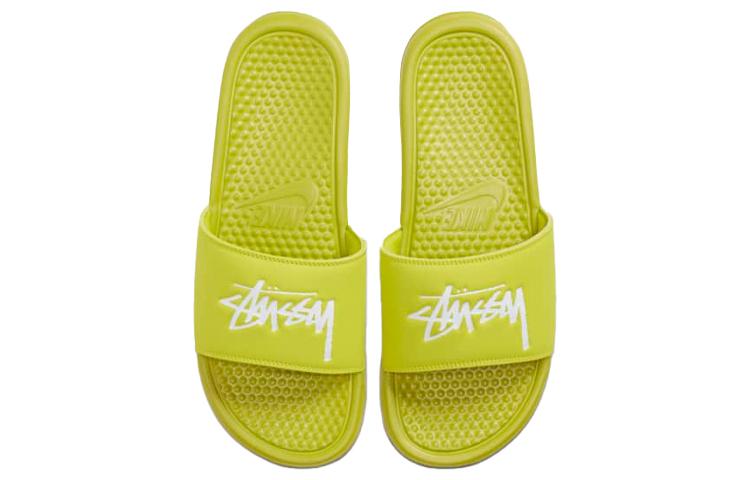 Stussy x Nike Benassi Bright Cactus