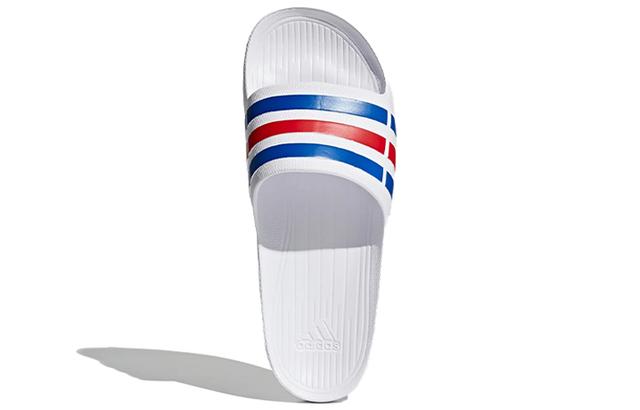 adidas Duramo Sl Slide White Blue Red