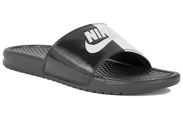 Nike Benassi JDI Black White Beach Summer Sandals