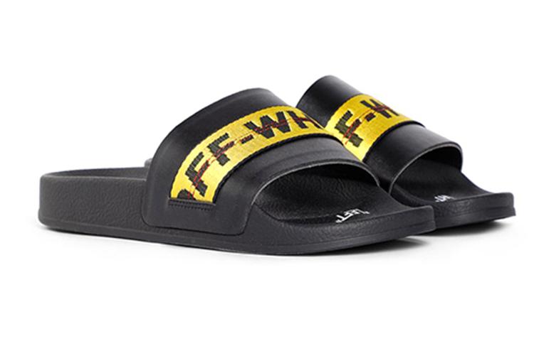 OFF-WHITE Industrial Slider Black SS20