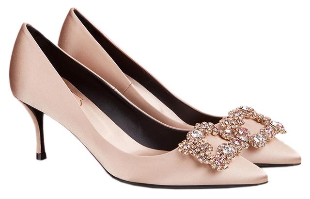 Roger Vivier Flower Strass 6.5cm