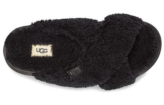 UGG Fuzz Sugar Cross Slide