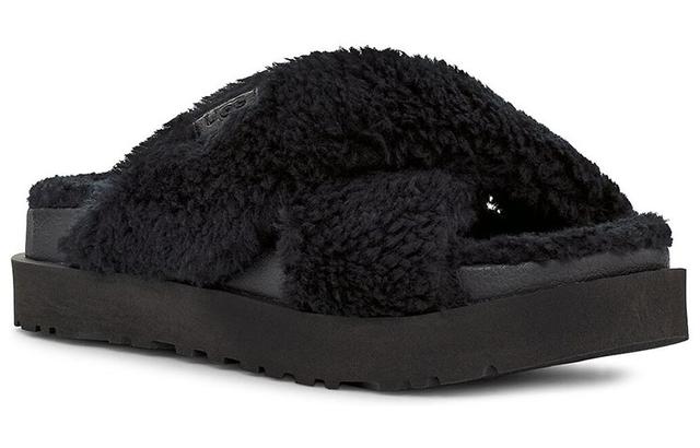 UGG Fuzz Sugar Cross Slide