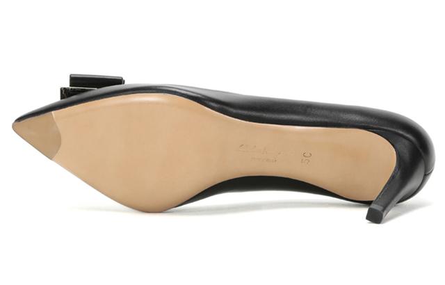 Ferragamo Zeri 70 Double Bow Pump