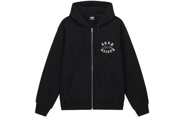 Stussy x BORN x RAISED SS23 Logo ZIP HogoOODIE Logo