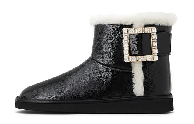 Roger Vivier Viv' Snow Strass Buckle