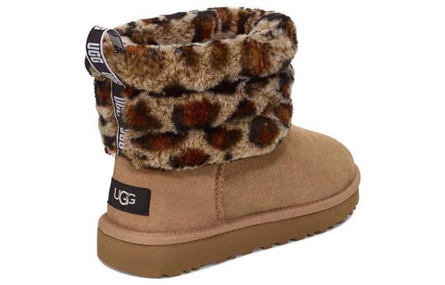 UGG Fluff Mini Quilted Leopard