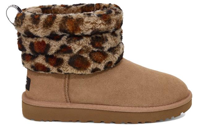 UGG Fluff Mini Quilted Leopard