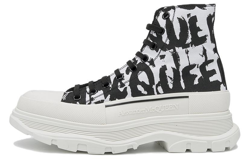 Alexander McQueen Tread Slick Graffiti