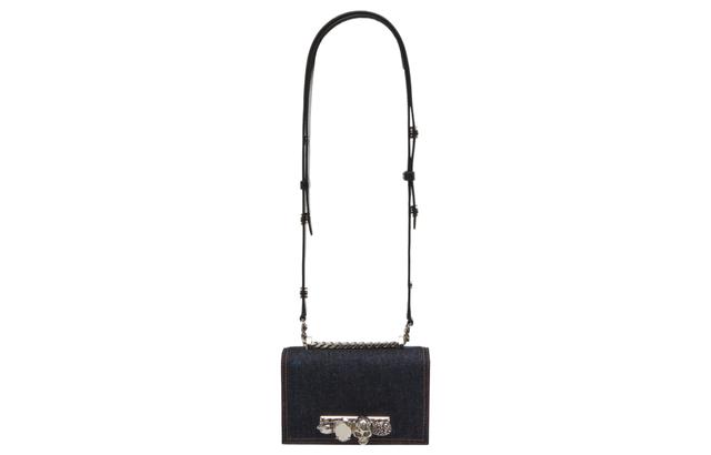 Alexander McQueen JEWELLED SATCHEL