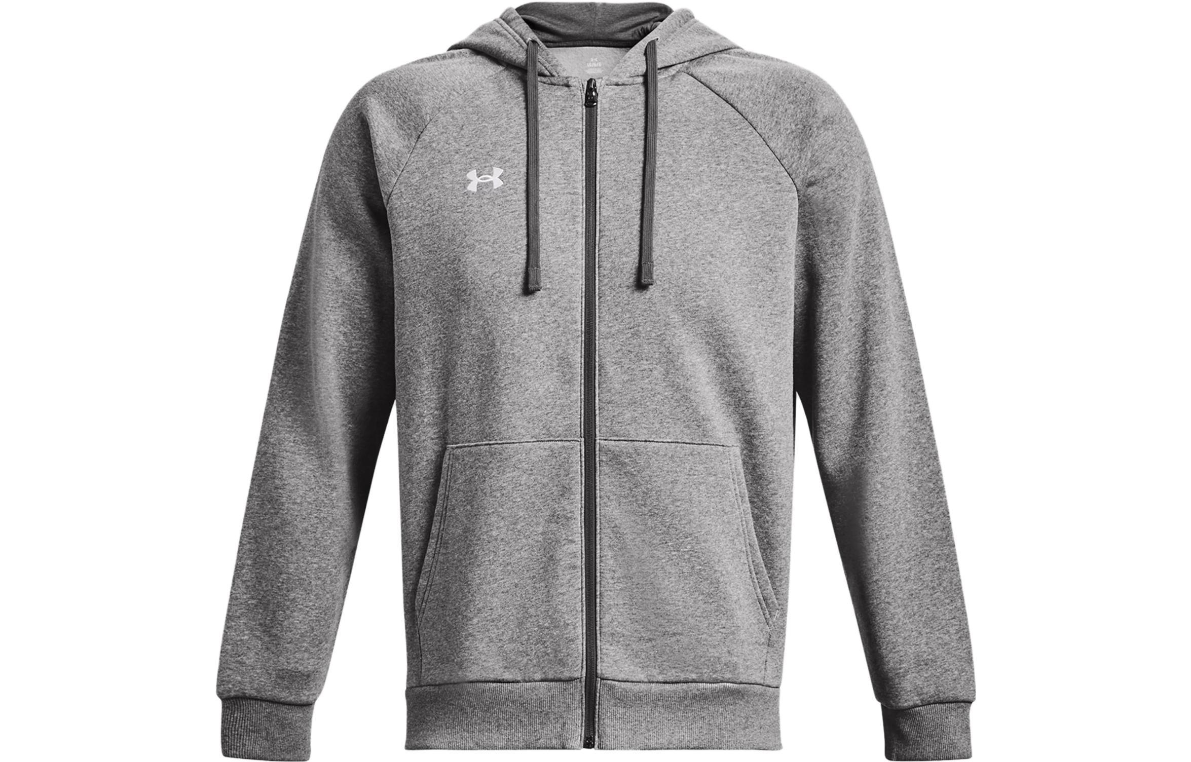 Under Armour UA Rival Fleece Full-Zip Hoodie Logo