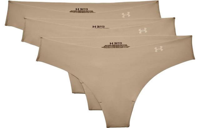 Under Armour Pure Stretch Thong 3-Pack Logo 3
