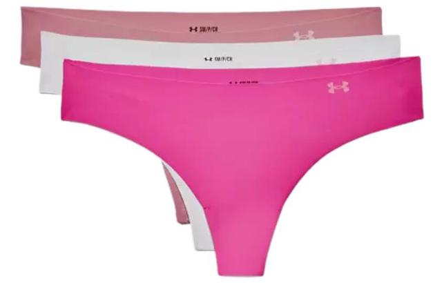 Under Armour Pure Stretch Thong 3-Pack Logo 3