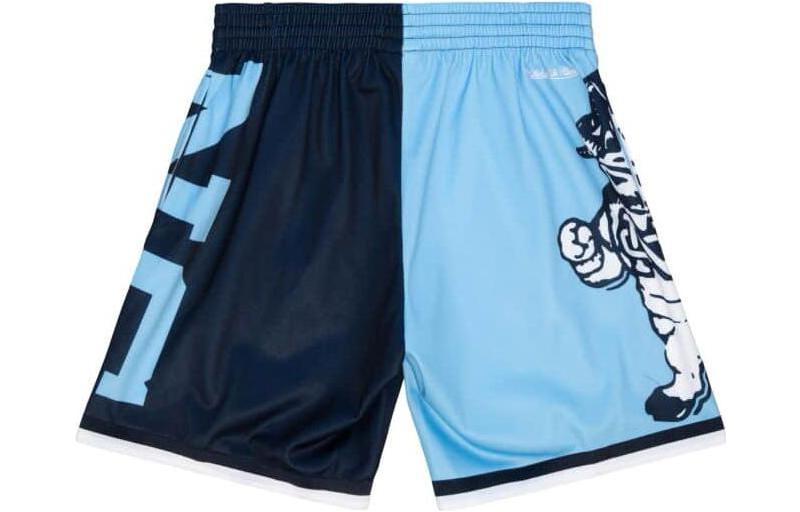 Mitchell Ness Big Face Fashion Shorts 5.0 University Of North Carolina