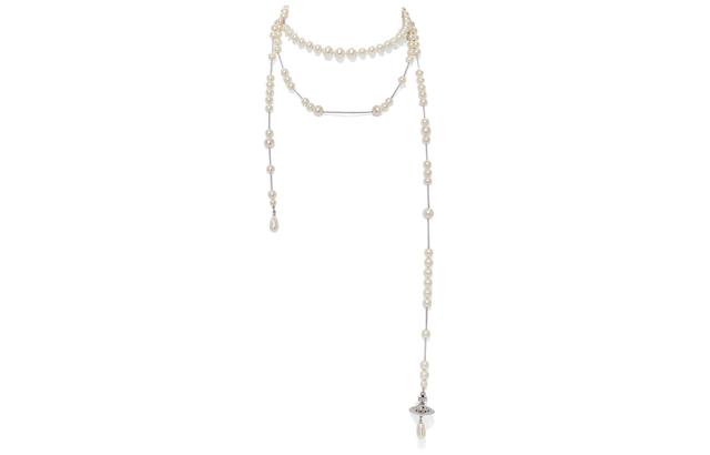 Vivienne Westwood Broken Pearl Necklace