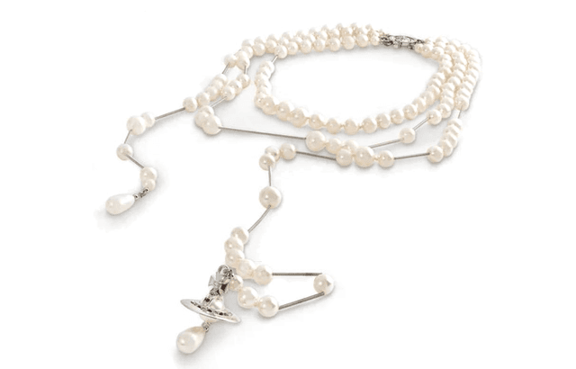 Vivienne Westwood Broken Pearl Necklace