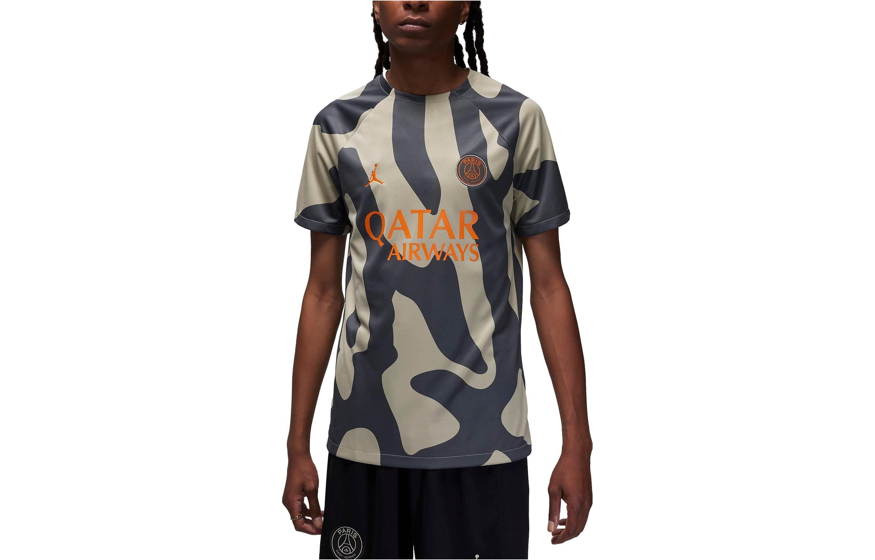 Jordan Dri-FIT Soccer Pre-Match Short-Sleeve Top LogoT