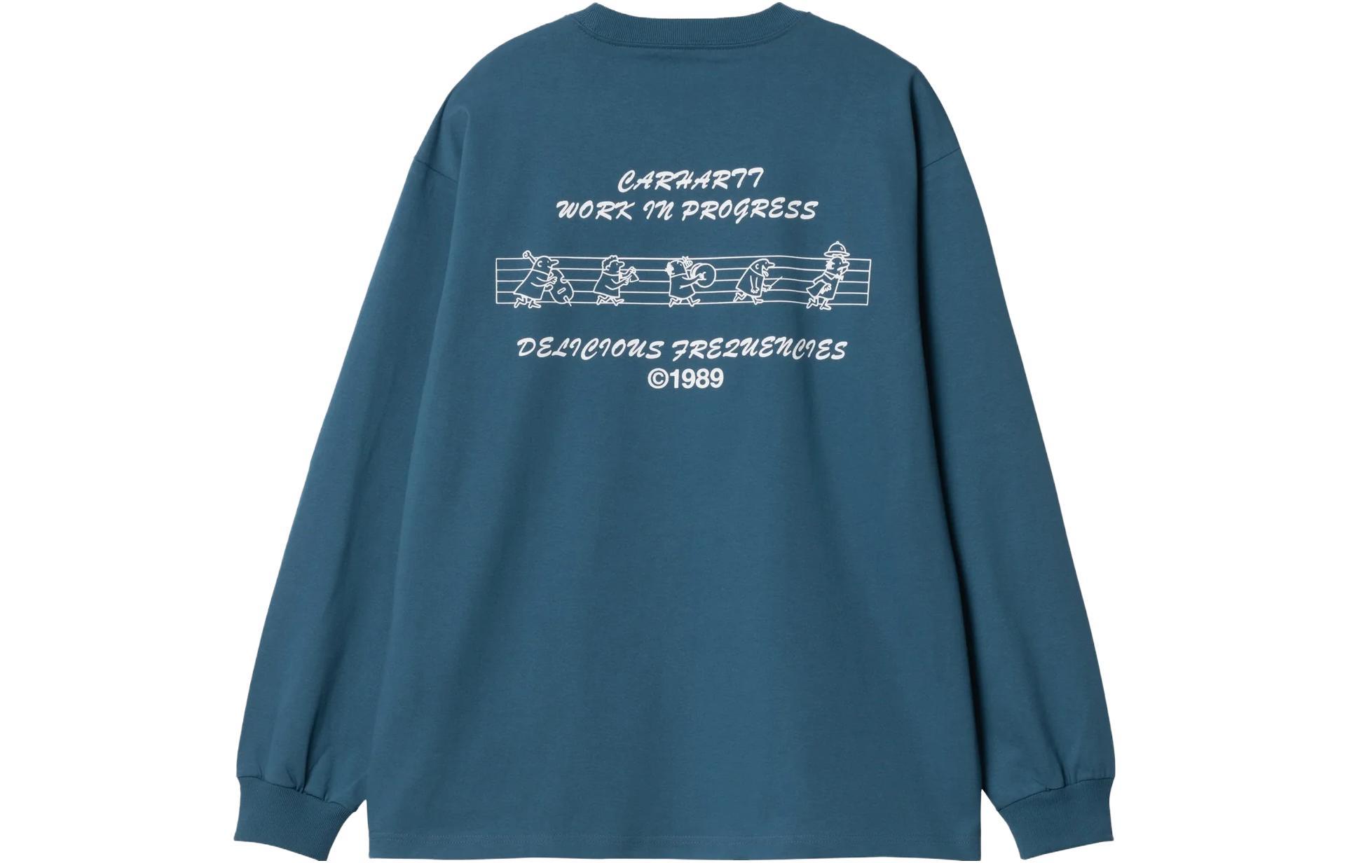 Carhartt WIP Delicious Frequencies Long Sleeve T-Shirt T