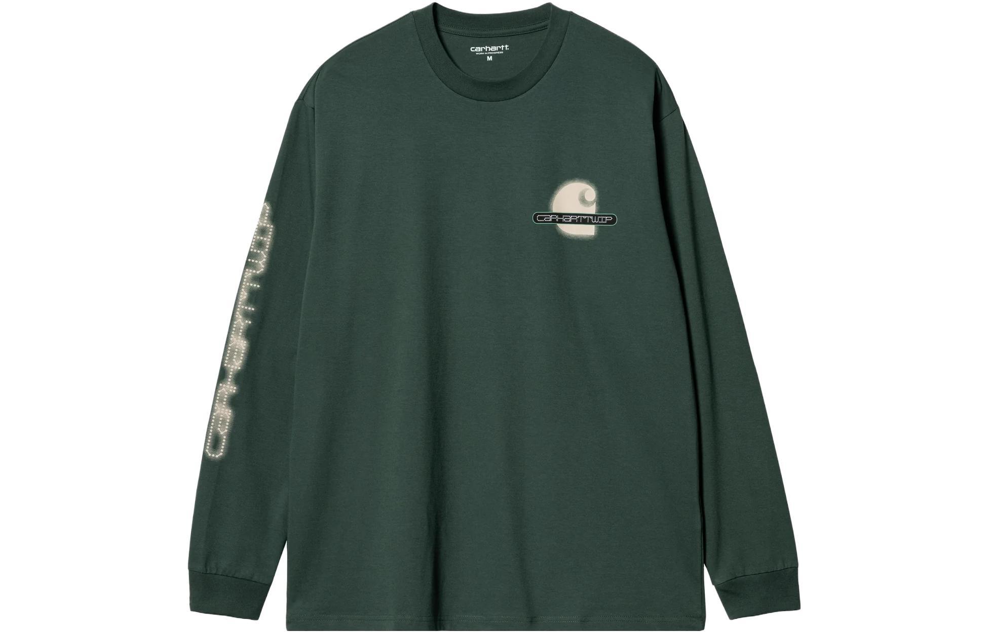 Carhartt WIP Electronics Long Sleeve T-Shirt Discovery Green T