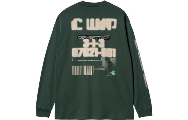 Carhartt WIP Electronics Long Sleeve T-Shirt Discovery Green T