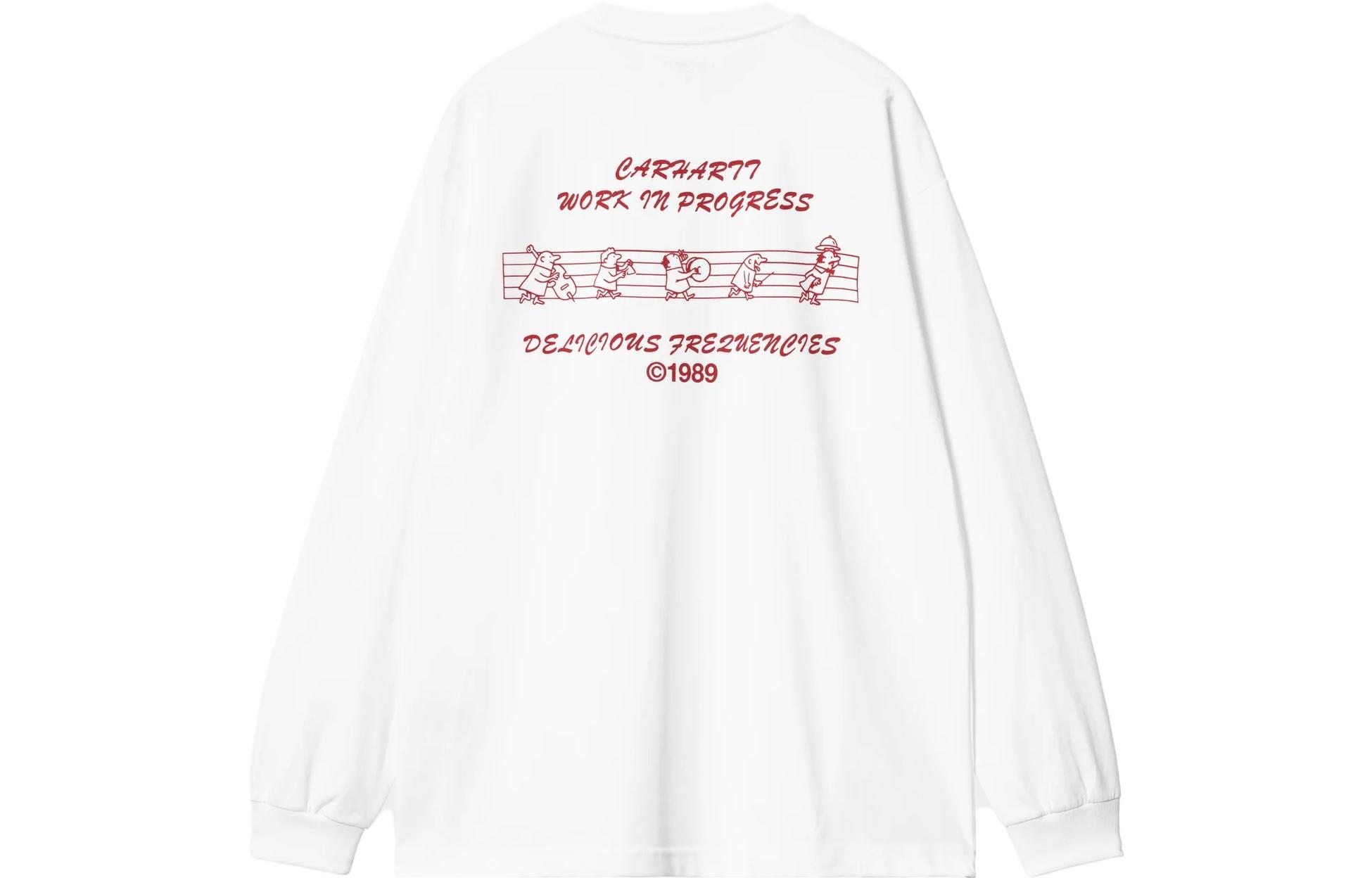 Carhartt WIP Delicious Frequencies Long Sleeve T-Shirt T